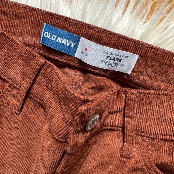Higher high-waisted corduroy flare pants - Picture 7 of 8